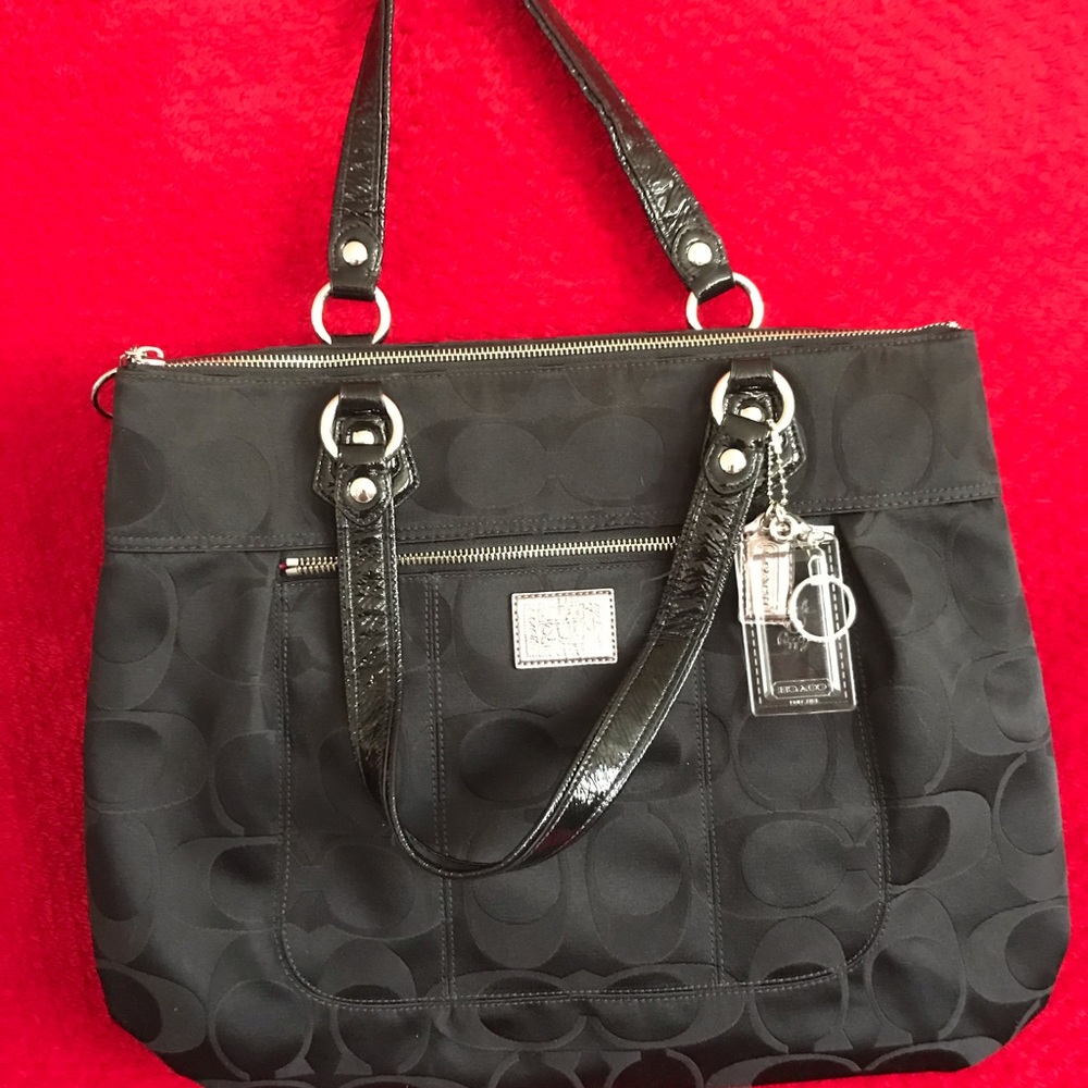 Coach black purse